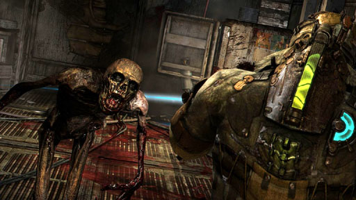 12 あの宇宙的恐怖がパワーアップ Ea Dead Space 3 のデモを自社ブース内で実施 今度はco Opでヤツらを倒せ