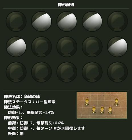 画像ギャラリー No.005のサムネイル画像 / 「ほのぼの三国志」“長蛇の陣”や“蜂矢の陣”など陣形システムの情報を公開