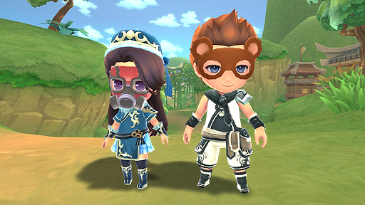 画像ギャラリー No.001のサムネイル画像 / 「ぎごしょくマスター」新仮面の販売が開始。好みの姿にキャラを変身させよう