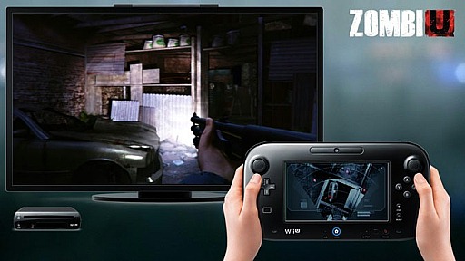 E3 2012Wii U GamePad򤢤Τ˸ΩƤľŪꡣޤ줿¨ȤȤĶӥʥۥ顼FPSZombiU׾