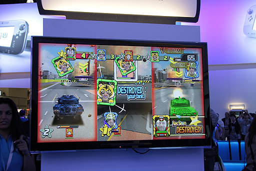 E3 2012ǤŷƲ֥֡TANK! TANK! TANK!פץ쥤ǤˤϤʤWii UʤǤϤεǽ