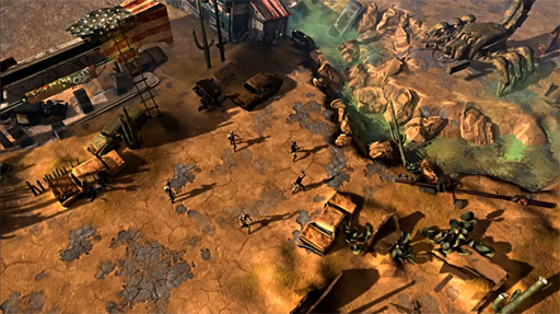 Wasteland 2 Camera demo from the Unity Unite 2012
