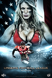 画像ギャラリー No.003のサムネイル画像 / すごいものが上陸しそう。ユークス,米国発の激しくセクシーな人気スポーツ「ランジェリー・フットボール・リーグ」のゲーム化権を獲得