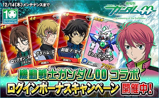 画像ギャラリー No.007のサムネイル画像 / 「SDガンダムオペレーションズ」,「機動戦士ガンダム00」の10周年記念キャンペーン開催