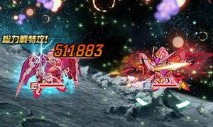 画像ギャラリー No.005のサムネイル画像 / 「SDガンダムオペレーションズ」,超総力戦に「刹那搭乗トランザムライザー」が登場