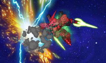 画像ギャラリー No.008のサムネイル画像 / 「SDガンダムオペレーションズ」に“シャア搭乗サザビー”が登場。9周年カウントダウンキャンペーンも