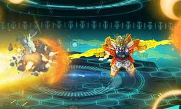 画像ギャラリー No.005のサムネイル画像 / 「SDガンダムオペレーションズ」,シークレット超総力戦にダブルオーガンダムが登場