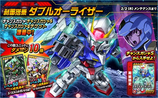 画像ギャラリー No.005のサムネイル画像 / 「SDガンダムオペレーションズ」,新★6ユニット“ダブルオーライザー”を実装
