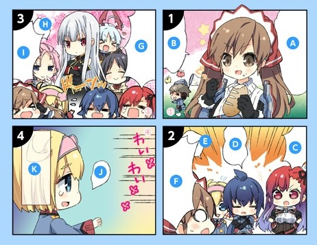 画像集#002のサムネイル/タブレットPCも当たる「戦場のヴァルキュリアDUEL」4コマ劇場コンテスト実施