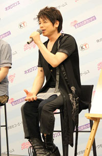 画像ギャラリー No.060のサムネイル画像 / ルビー・パーティーの新作タイトルは9月に発表。「100万人の遙かなる時空の中で」完成披露会と,高橋直純さん&保志総一朗さんのトークセッションをレポート