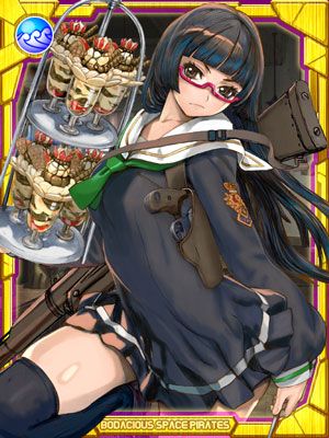 画像ギャラリー No.003のサムネイル画像 / 「モーレツ宇宙海賊」スマートフォン版の配信記念でSR「チアキ」カードを配布