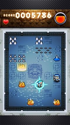 画像ギャラリー No.009のサムネイル画像 / “右曲がり”の勇者を導いてお宝を目指せ。スマホ向け勇者誘導ゲーム「ミチビケダンジョン」を紹介する「(ほぼ)日刊スマホゲーム通信」第739回