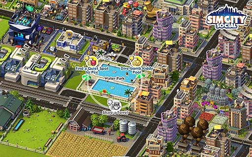 画像集#003のサムネイル/Electronic ArtsがFacebook向け都市建設シム「SimCity Social」のオープンβテストを開始