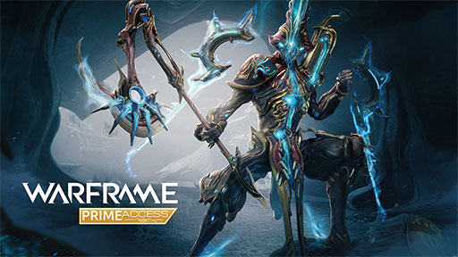 画像ギャラリー No.001のサムネイル画像 / 「Warframe」,最新のPrime Warframe「Caliban」を実装。接近戦では大鎌を振るい,遠距離からはスナイパーライフルで電撃を放つ
