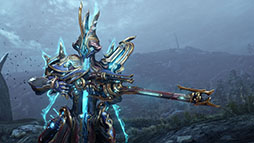 画像ギャラリー No.005のサムネイル画像 / 「Warframe」,最新のPrime Warframe「Caliban」を実装。接近戦では大鎌を振るい,遠距離からはスナイパーライフルで電撃を放つ