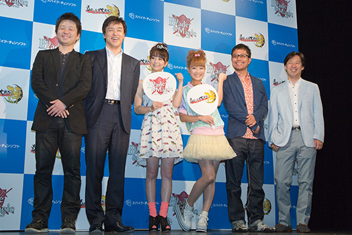 画像ギャラリー No.021のサムネイル画像 / スマートフォン向け「Blade & Magic」「もののけ大戦“陣”」概要が公開に。福田 萌さんと鈴木奈々さんによるデモプレイも披露されたイベントをレポート