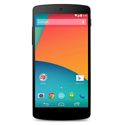 Google Android 4 4 Kitkat 採用スマホ Nexus 5 を国内発売 ストレージ容量16gbで3万9800円から