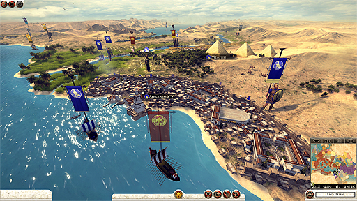 画像集#011のサムネイル/［E3 2013］「Total War: Rome II」のプレイアブルデモで「ナイルの戦い」を体験。カエサルを使ってボコボコにされてきた