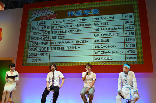 Tgs 12 空条承太郎役に小野大輔さん ジョセフ ジョースター役に杉田智和さん 主要キャラのキャストや新たな参戦キャラも判明した ジョジョの奇妙な冒険 オールスターバトル ステージイベント