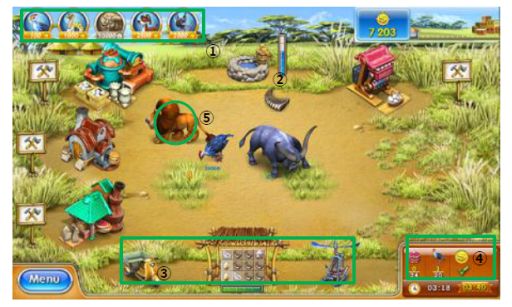 画像集#002のサムネイル/農場シミュレーションゲーム「Farm Frenzy 3」,auスマートパスで配信開始