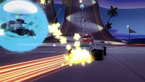 ���������꡼ No.005�Υ���ͥ������ / ��F1 RACE STARS�ס��������।�٥�Ȥ����Х��ܤ��ú¤������ܥ������ʤɤ������ˡ��ƥ��CM�ѥ��ǥ����ˡ֥ܥȥ�����åȡפ�Ҳ𤹤�ࡼ�ӡ���