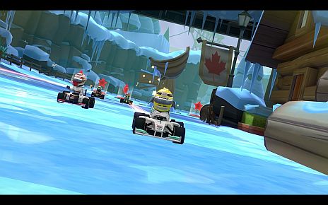 画像集#002のサムネイル/ポップで奇想天外なレースゲーム「F1 RACE STARS」が本日発売＆有料DLCの配信がスタート。発売記念ムービーやオンラインマニュアルも公開に