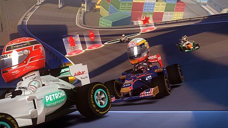 画像集#013のサムネイル/ポップで奇想天外なレースゲーム「F1 RACE STARS」が本日発売＆有料DLCの配信がスタート。発売記念ムービーやオンラインマニュアルも公開に