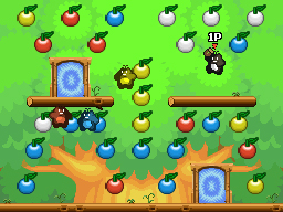 画像ギャラリー No.003のサムネイル画像 / ふわふわ対戦アクション「もけもけ」,DSiウェアとして7月25日に配信開始