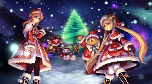 画像ギャラリー No.001のサムネイル画像 / 「セレスアルカ」,クリスマスアバターで限定クエストに挑戦だ