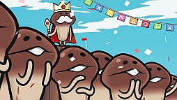 画像ギャラリー No.005のサムネイル画像 / 「なめこのPV」新プロジェクト始動。第1弾はGONZO制作「なめこの大運動会」