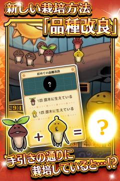 画像ギャラリー No.014のサムネイル画像 / 「なめこ栽培キットDeluxe」にシステム「品種改良」が実装。9月イベントも開始