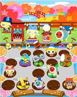 画像ギャラリー No.004のサムネイル画像 / 「ホッコリ!たまごっち〜な」秋の雅楽祭に「太鼓の達人」のコラボキャラが登場