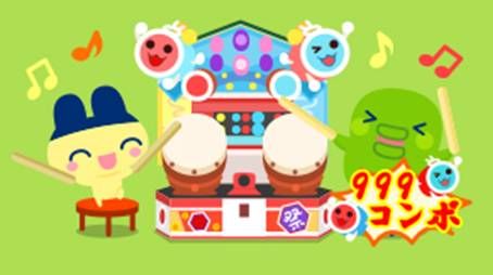 画像ギャラリー No.007のサムネイル画像 / 「ホッコリ!たまごっち〜な」秋の雅楽祭に「太鼓の達人」のコラボキャラが登場