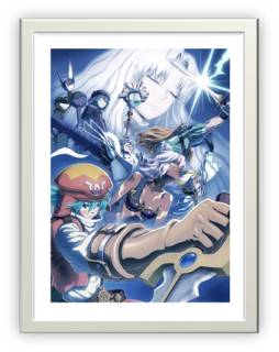 画像ギャラリー No.005のサムネイル画像 / 「ギルティドラゴン」のイラスト画集や「.hack」シリーズの複製原画などが発売