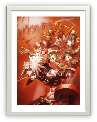 画像ギャラリー No.008のサムネイル画像 / 「ギルティドラゴン」の漫画「ギルドラG」が単行本化。アプリ用イラストも収録