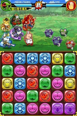 画像ギャラリー No.003のサムネイル画像 / 「戦国パズル!!あにまる大合戦」がエースコックの「こぶた」とコラボを実施