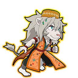 画像ギャラリー No.007のサムネイル画像 / 「戦国パズル!!あにまる大合戦」,獣音ロウを含むUTAU獣人キャラクターとのコラボイベントを開催