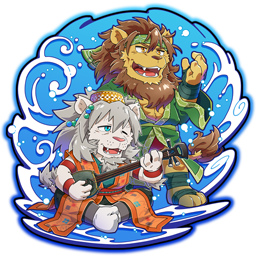 画像ギャラリー No.009のサムネイル画像 / 「戦国パズル!!あにまる大合戦」,獣音ロウを含むUTAU獣人キャラクターとのコラボイベントを開催