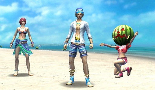 画像ギャラリー No.001のサムネイル画像 / 「アヴァベルオンライン」，期間限定「真夏のスイカ割りイベント」が本日スタート