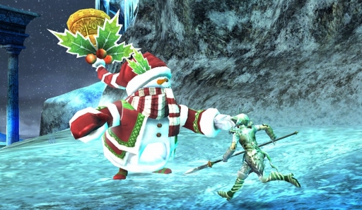 画像ギャラリー No.006のサムネイル画像 / 「アヴァベルオンライン」で期間限定イベント「真夏の雪合戦」が開催に