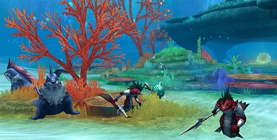 画像ギャラリー No.002のサムネイル画像 / 「アヴァベルオンライン」,アップデートで新マップ“海底階層53F”が実装