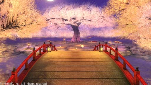 画像ギャラリー No.001のサムネイル画像 / 「アヴァベルオンライン」,花見イベント“サクラ防衛戦線!”開催中。強力な武具「メビウスシリーズ」の獲得チャンス