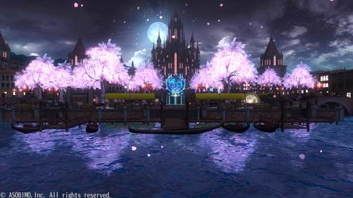 画像ギャラリー No.003のサムネイル画像 / 「アヴァベルオンライン」,花見イベント“サクラ防衛戦線!”開催中。強力な武具「メビウスシリーズ」の獲得チャンス