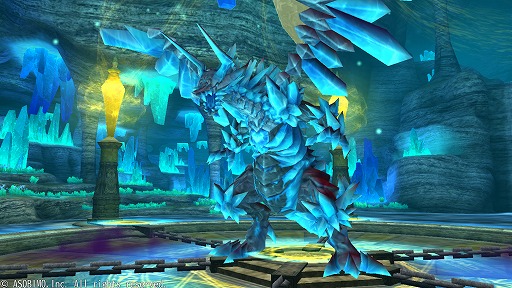 画像ギャラリー No.001のサムネイル画像 / 「アヴァベルオンライン」,階層“水晶洞窟階層60F‐ソフィア‐”を実装