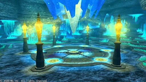 画像ギャラリー No.002のサムネイル画像 / 「アヴァベルオンライン」,階層“水晶洞窟階層60F‐ソフィア‐”を実装