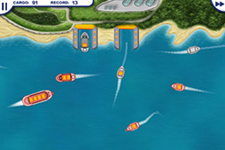 画像ギャラリー No.008のサムネイル画像 / 往来する船で大忙しな港を管理せよ。iOS向けパズル「Harbor Master」を紹介する「(ほぼ)日刊スマホゲーム通信」第23回