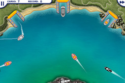 画像ギャラリー No.009のサムネイル画像 / 往来する船で大忙しな港を管理せよ。iOS向けパズル「Harbor Master」を紹介する「(ほぼ)日刊スマホゲーム通信」第23回