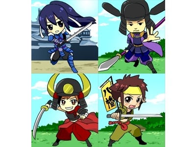 画像ギャラリー No.001のサムネイル画像 / 「みんなの野望Neo」，16枚の武将イラストが追加