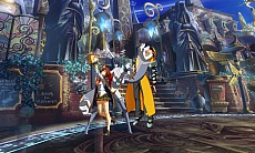 画像集#005のサムネイル/AC版「BLAZBLUE CHRONOPHANTASMA」,秋のバージョンアップで「セリカ=A=マーキュリー」と「Λ-No.11-(ラムダ)」が参戦