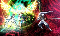 画像集#011のサムネイル/AC版「BLAZBLUE CHRONOPHANTASMA」,秋のバージョンアップで「セリカ=A=マーキュリー」と「Λ-No.11-(ラムダ)」が参戦